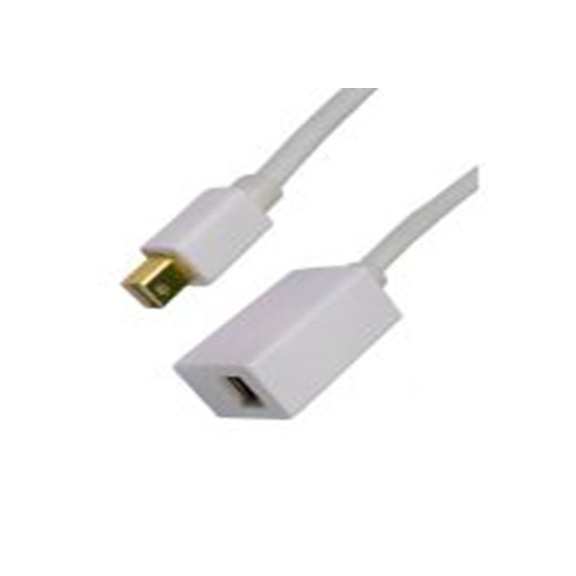 RS PRO,286-3332,RS PRO DP线, 3 m长, 微型 DisplayPort 公转微型 DisplayPort 母插, 白色 聚氯乙烯护套, CDLMD系列