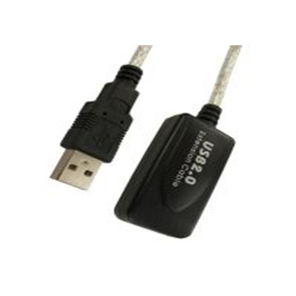 RS PRO,286-3333,RS PRO , USB 公转USB 母插, 5 m长, USB 2.0, 黑色