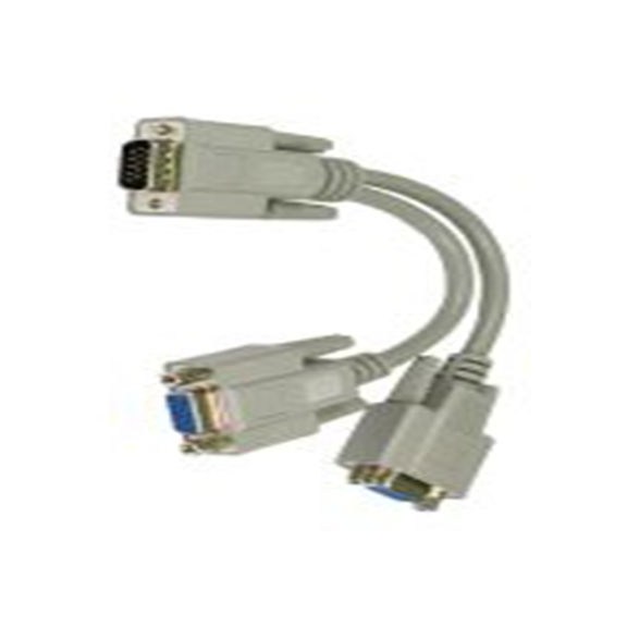 RS PRO,286-3349,RS PRO SVGA 电缆, 公 SVGA转母插 SVGA, 1.8 m长, 米色, 符合CE, REACH, RoHS, UKCA标准, EX系列