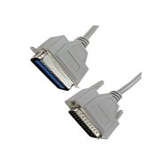 RS PRO,286-3390,RS PRO 并行电缆, 7 m 公, 灰色, Centronic, D-Sub 25针, PC-10系列