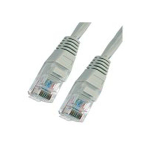 RS PRO,286-3441,3 m Cat5e 以太网电缆, 非屏蔽双绞线（UTP）屏蔽, 灰色 聚氯乙烯护套, RJ45 公转RJ45 公