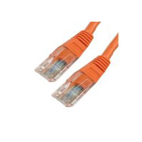 RS PRO,286-3442,3 m Cat5e 以太网电缆, 非屏蔽双绞线（UTP）屏蔽, 橙色 聚氯乙烯护套, RJ45 公转RJ45 公