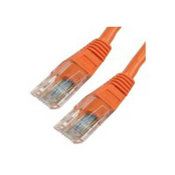 RS PRO,286-3479,10 m Cat5e 以太网电缆, 非屏蔽双绞线（UTP）屏蔽, 橙色 聚氯乙烯护套, RJ45 公转RJ45 公