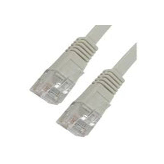 RS PRO,286-3521,10 m Cat5e 以太网电缆, 非屏蔽双绞线（UTP）屏蔽, 灰色 聚氯乙烯护套, RJ45 公转RJ45 公