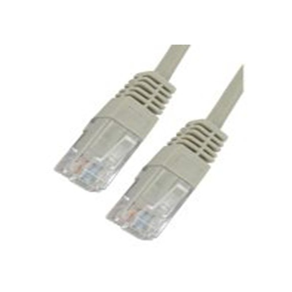 RS PRO,286-3540,500 mm Cat5e 以太网电缆, 非屏蔽双绞线（UTP）屏蔽, 灰色 聚氯乙烯护套, RJ45 公转RJ45 公