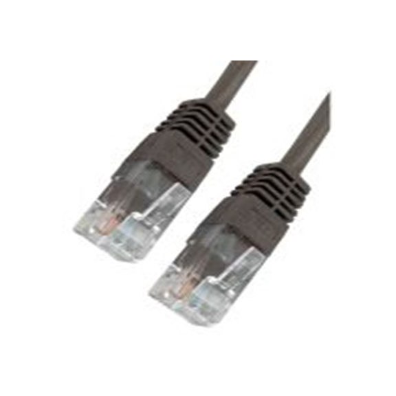 RS PRO,286-3585,1 m Cat5e 以太网电缆, 非屏蔽双绞线（UTP）屏蔽, 棕色 聚氯乙烯护套, RJ45 公转RJ45 公