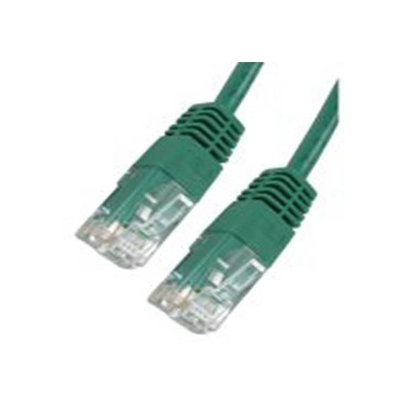 RS PRO,286-3644,7 m Cat5e 以太网电缆, 非屏蔽双绞线（UTP）屏蔽, 绿色 聚氯乙烯护套, RJ45 公转RJ45 公