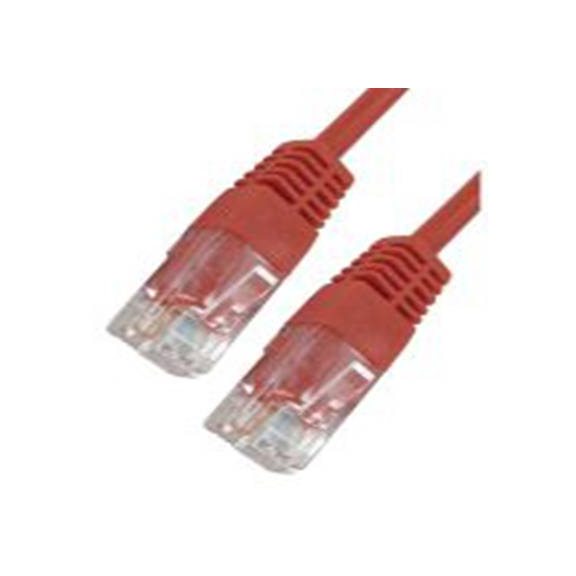 RS PRO,286-3659,10 m Cat5e 以太网电缆, 非屏蔽双绞线（UTP）屏蔽, 红色 聚氯乙烯护套, RJ45 公转RJ45 公