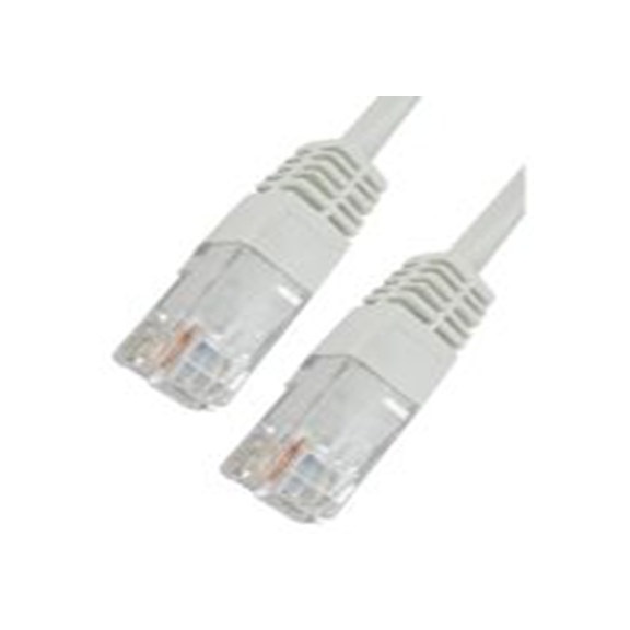 RS PRO,286-3688,30 m Cat5e 以太网电缆, 非屏蔽双绞线（UTP）屏蔽, 白色 聚氯乙烯护套, RJ45 公转RJ45 公