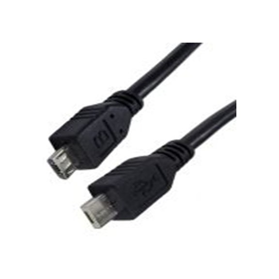 RS PRO,286-3700,RS PRO , 微型 USB A 公转微型 USB B 型 公, 1.8 m长, USB 2.0, 黑色