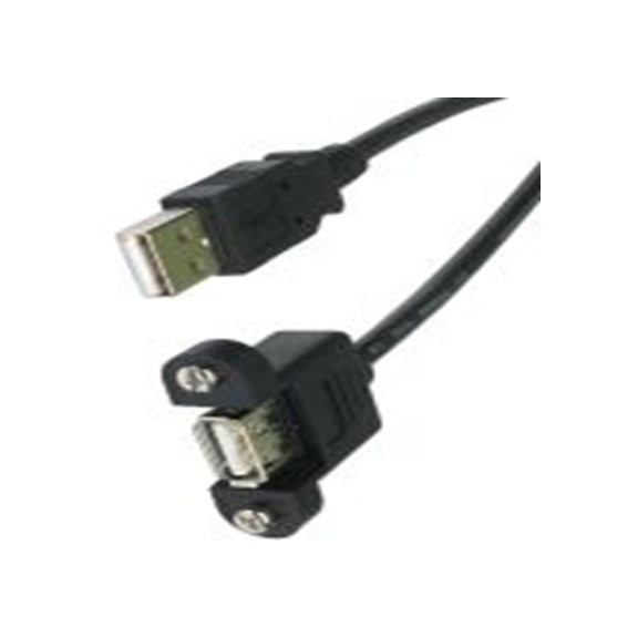 RS PRO,286-3706,RS PRO , USB A 型 公转USB A 型 母插, 5 m长, USB 2.0, 黑色