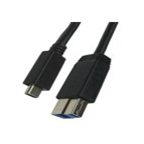 RS PRO,286-3712,RS PRO , USB C 型 公转USB B 公, 2 m长, USB 3.1, 黑色