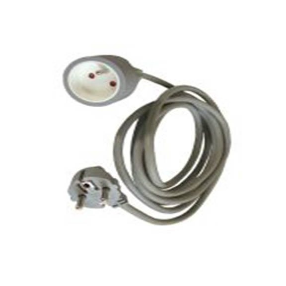 RS PRO,296-371,灰色 延长线, 额定电压250 V E 型插座, 电缆长10 m