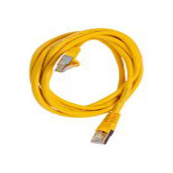 RS PRO,286-3090,2 m Cat5e 以太网电缆, 箔屏蔽双绞线 (FTP)屏蔽, 黄色 聚氯乙烯护套, RJ45 公转RJ45 公