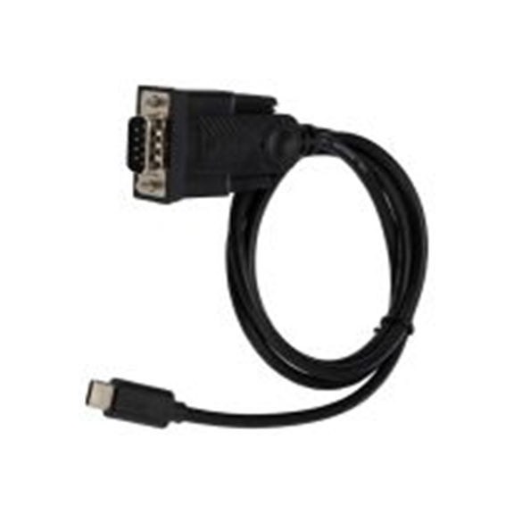 RS PRO,286-3714,RS PRO , USB C 型 公转DB9 公, 1 m长, USB C 型, 黑色