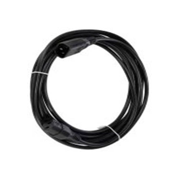 RS PRO,558-971,5 m 电源电缆, 25 V, IEC C13, 直向转IEC C14, 直 聚氯乙烯, 黑色, 符合ENEC, EN60320 2 2/E, CE, Eu 2002/9