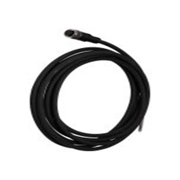 RS PRO,282-5385,RS PRO 电缆, 3 m长 8, 直向 母插, PU 黑色护套, IP40