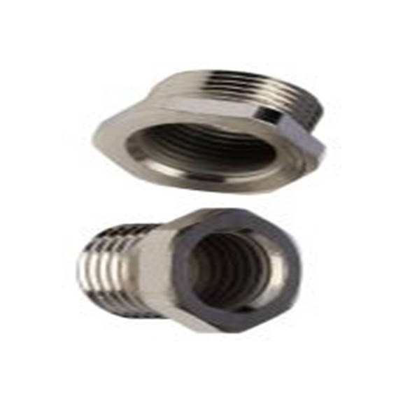 RS PRO,623-912,电缆导管 导管配件, 黄铜制, 16 mm标称尺寸, 镍表面, 银色, NPB系列