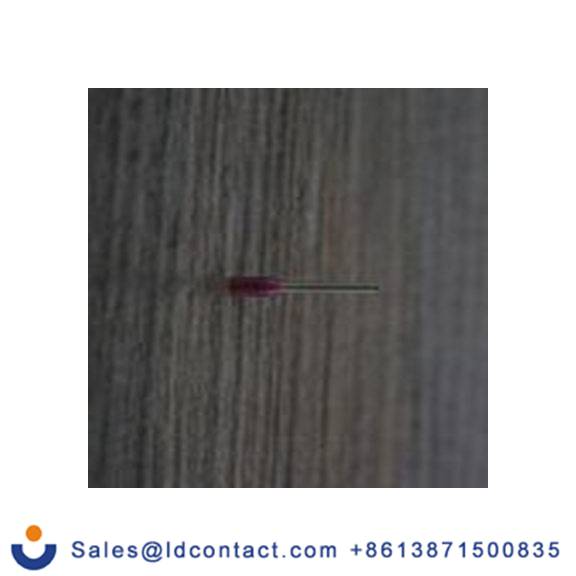 RS PRO,157-1216,绝缘 压接靴带套圈, 紫色, Φ1.1 mm x 8 mm引脚, 最大电线尺寸 24 AWG, 总长12.4 mm