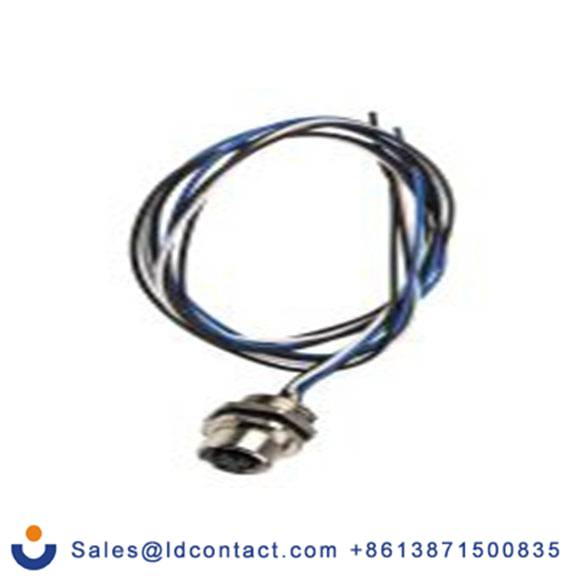 RS PRO,208-0578,M12 圆形连接器 插座, 4芯, 正面安装, 母插芯, 250.0 V, IP40, CPF12系列