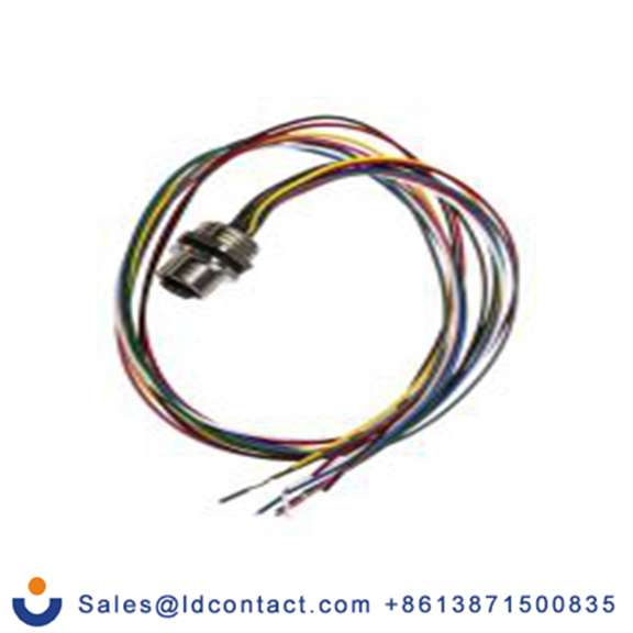 RS PRO,208-0582,M12 圆形连接器 插座, 8芯, 正面安装, 母插芯, 30.0 V, IP40, CPF12系列