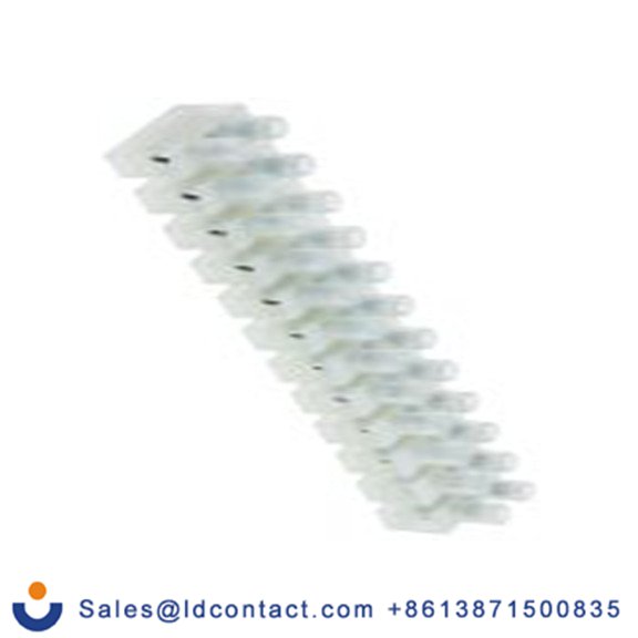 RS PRO,464-9722,非熔断型端子排, 12路, 12 mm节距, 400 V 41A, 线规4 mm², 通孔安装, 天然色 螺钉