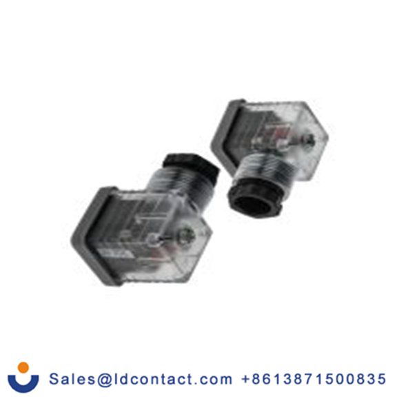 RS PRO,811-8174,带灯电磁阀插头, DIN 43650 A型, 母座, 3P+E, 24 V 直流, 10A, PG11格兰头, 透明