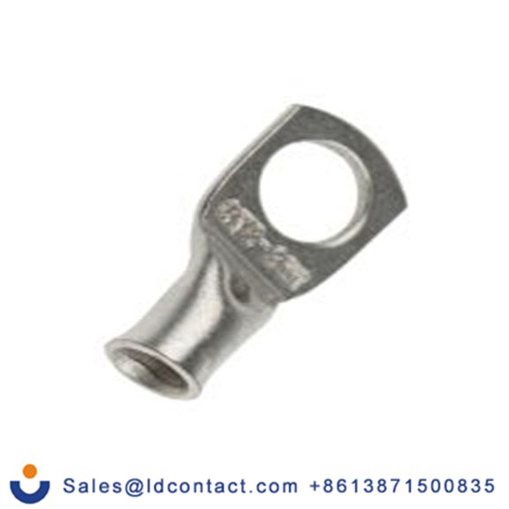 RS PRO,119-176,非绝缘 铜 管状环形接线端子, Φ8.4 mm内环, M8螺栓, 灰色 10 AWG至150 °C CT6系列