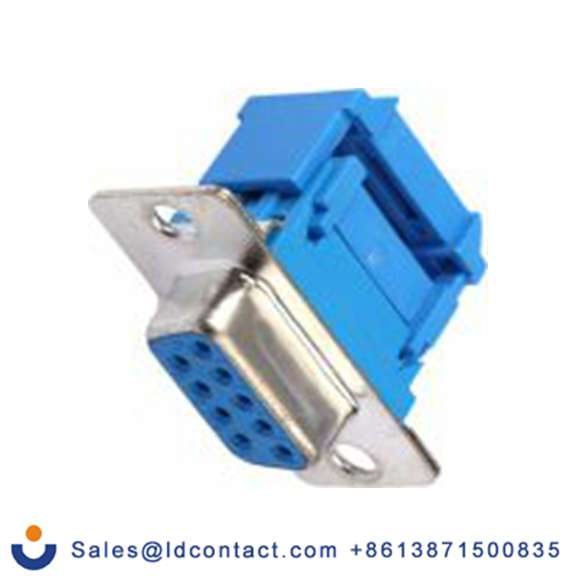 RS PRO,137-957,9针 D-SUB 直向 1.27 mm间距, 电缆安装 D-sub 连接器, 250V, 250 V 母插