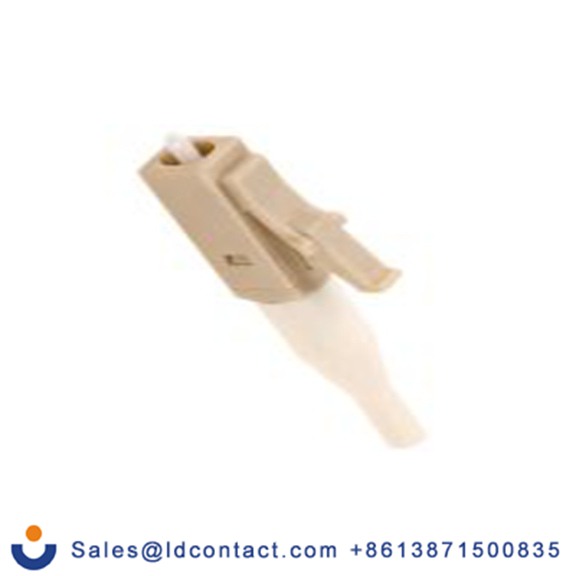 RS PRO,156-279,LC 光纤连接器, 多模, 200 μm光纤尺寸, 0.3dB插入损耗, 单工, PC抛光, 白色, 米色