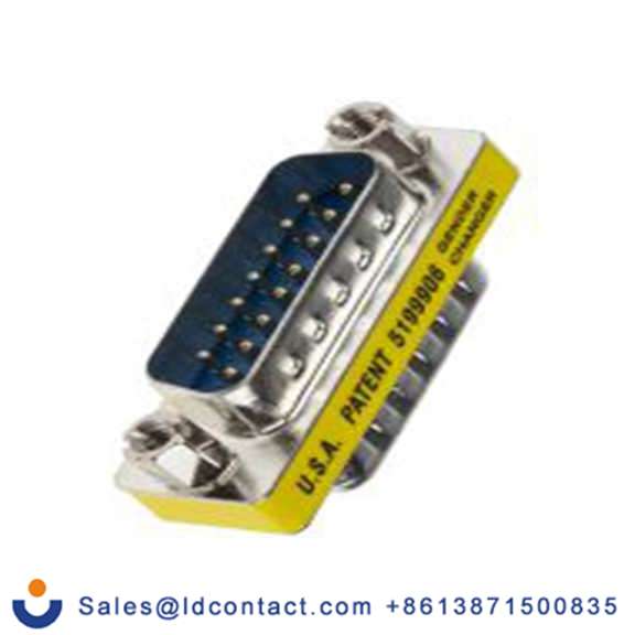 RS PRO,218-217,D-Sub 适配器 公, 15路D-Sub 公转15 路 D-Sub 公 公