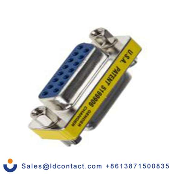 RS PRO,218-223,D-Sub 适配器 母插, 15路D-Sub 母插转15 路 D-Sub 母插 母插