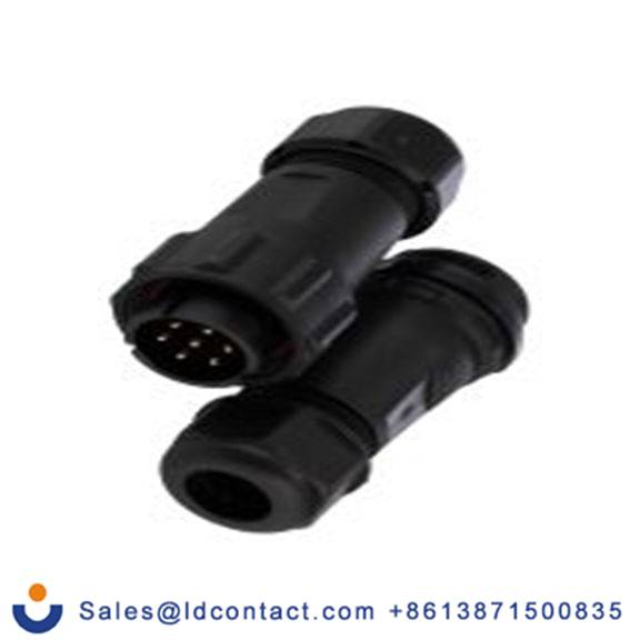 RS PRO,304-323,SP21 圆形连接器 插头, 插座, 7芯, 电缆, 直插式安装, 公/母芯, 500 V ac, IP68, SP21系列