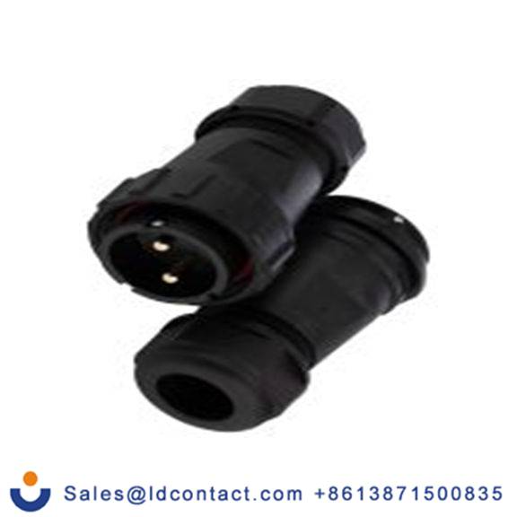 RS PRO,304-339,SP29 圆形连接器 插头, 插座, 2芯, 电缆, 直插式安装, 公/母芯, 500 V ac, IP68, SP29系列