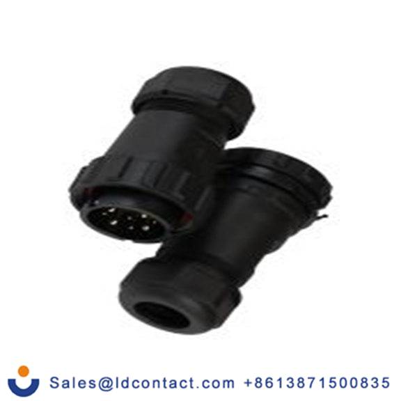 RS PRO,304-354,SP29 圆形连接器 插头, 插座, 9芯, 电缆, 直插式安装, 公/母芯, 500 V ac, IP68, SP29系列