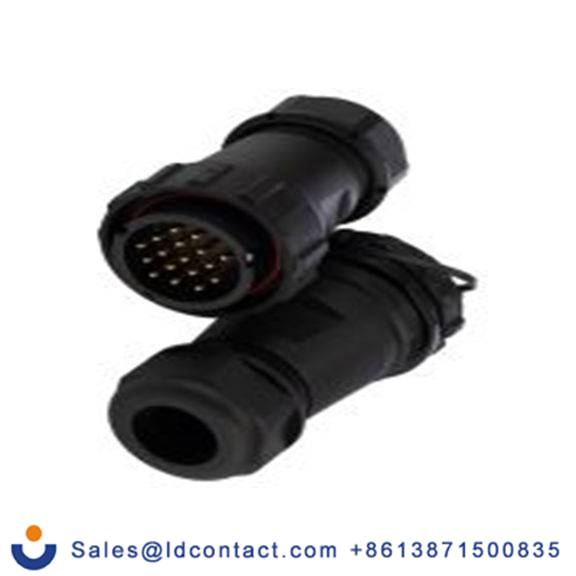 RS PRO,304-366,SY29 圆形连接器 插头, 插座, 17芯, 电缆, 直插式安装, 公/母芯, 500 V ac, IP68, SY29系列