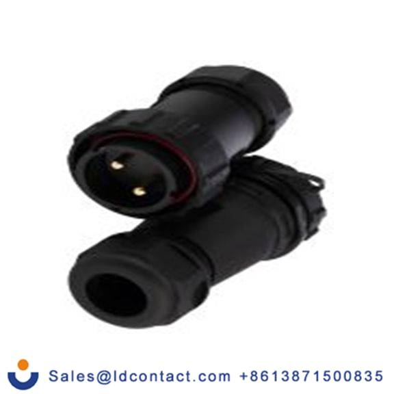 RS PRO,304-372,SY29 圆形连接器 插头, 插座, 2芯, 电缆, 直插式安装, 公/母芯, 500 V ac, IP68, SY29系列