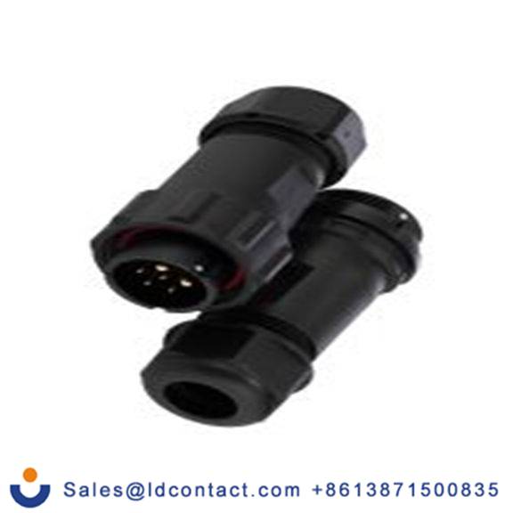 RS PRO,304-424,SP21 圆形连接器 插头, 插座, 6芯, 电缆, 直插式安装, 公/母芯, 500 V ac, IP68, SP21系列