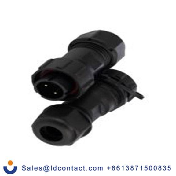 RS PRO,304-437,SY17 圆形连接器 插头, 插座, 2芯, 电缆, 直插式安装, 公/母芯, 400 V ac, IP68, SY17系列