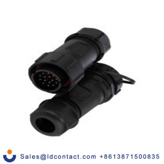 RS PRO,304-449,SY21 圆形连接器 插头, 插座, 15芯, 电缆, 直插式安装, 公/母芯, 400 V ac, IP68, SY21系列