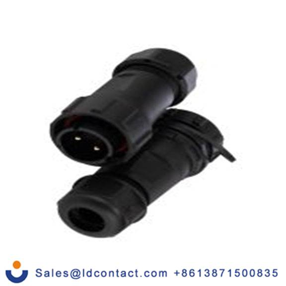 RS PRO,304-451,SY21 圆形连接器 插头, 插座, 2芯, 电缆, 直插式安装, 公/母芯, 500 V ac, IP68, SY21系列