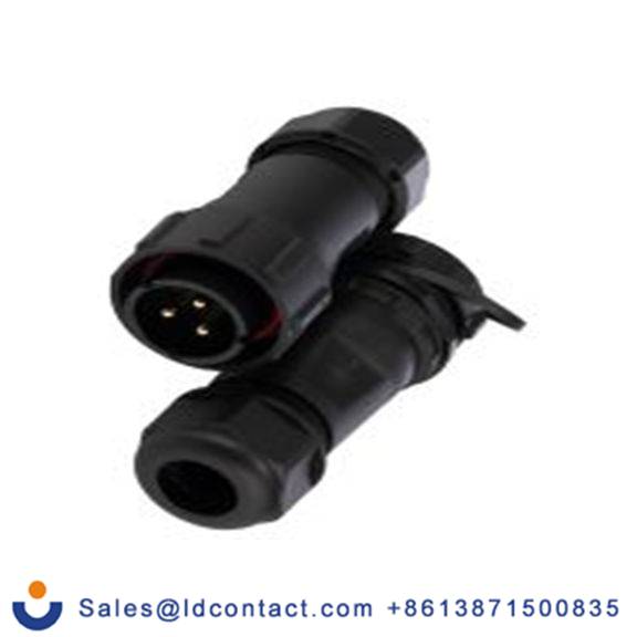 RS PRO,304-454,SY21 圆形连接器 插头, 插座, 3芯, 电缆, 直插式安装, 公/母芯, 500 V ac, IP68, SY21系列