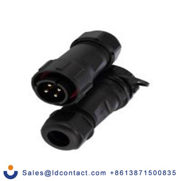 RS PRO,304-457,SY21 圆形连接器 插头, 插座, 4芯, 电缆, 直插式安装, 公/母芯, 500 V ac, IP68, SY21系列