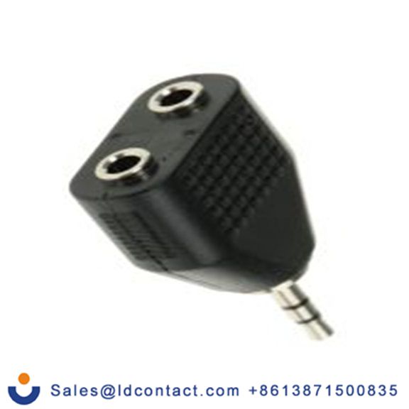 RS PRO,392-570,AV适配器 3.5mm 立体声类型 母插 3.5mm 立体声类型 直向, 镀镍触点 公, 聚氯乙烯, ABS外壳