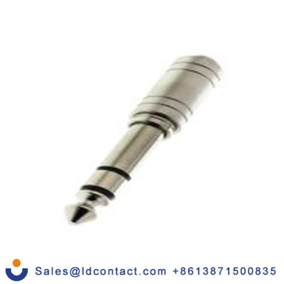 RS PRO,392-576,AV适配器 3.5mm 立体声类型 母插 1.4in 立体声类型 直向, 镀镍触点 公, 黄铜外壳