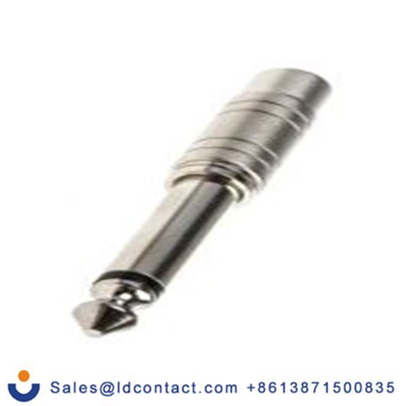 RS PRO,392-582,AV适配器 RCA类型 母插 1.4in 单声道类型 直向, 镀镍触点 公, 黄铜外壳