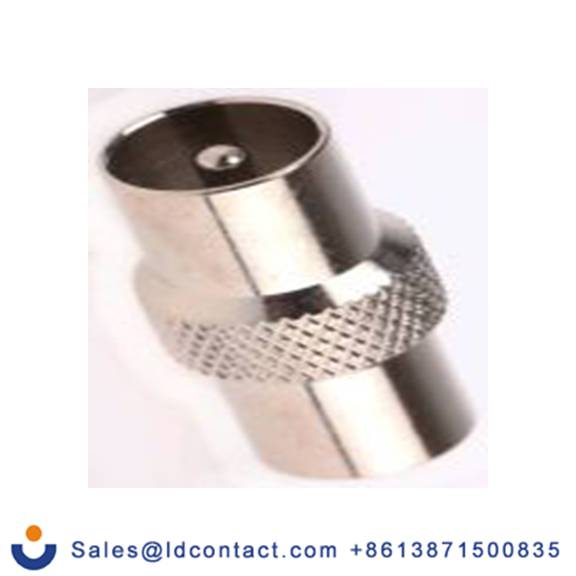 RS PRO,392-661,同轴适配器, 直向 公, 镀黄铜 公 黄铜触芯