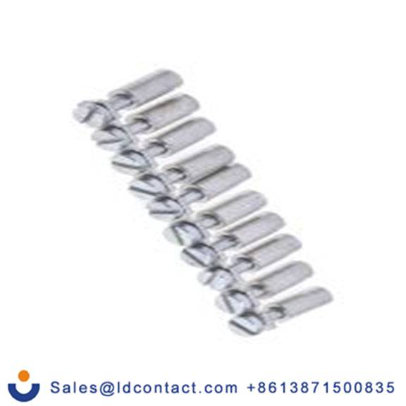 RS PRO,399-105,DIN 导轨端子块 十字形连接器, 铜制, 天然色, Q系列