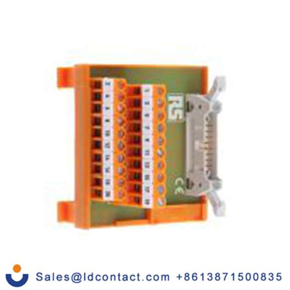RS PRO,403-314,IDC 接口模块, 公, 20p, DIN 导轨安装, 22 to 14 AWG 1A, 50 V