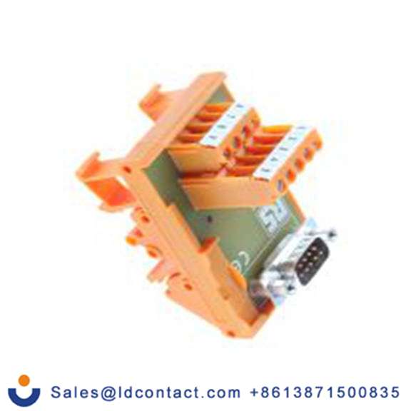 RS PRO,403-364,D-SUB 接口模块, 公, 9p, DIN 导轨安装, 22 to 14 AWG 1A, 50 V